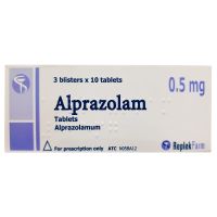 Алпразолам 0,5мг №30*****таблетки